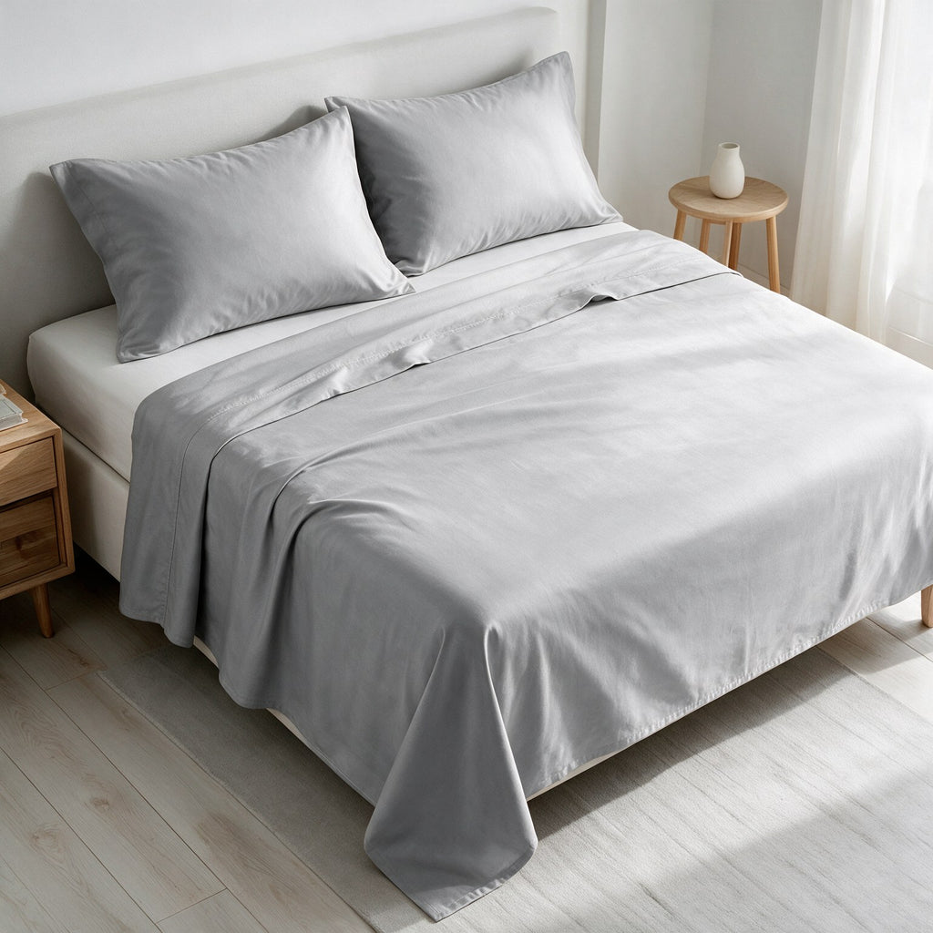 Flat Sheet Hotel Cotton 600 TC Set - 180×270 / 240×270 cm