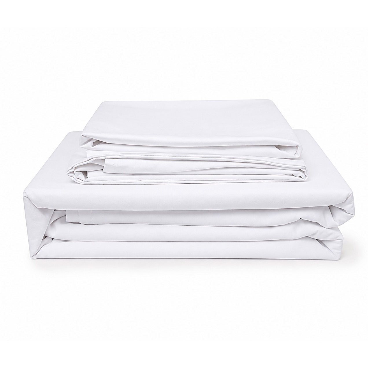 Prime Collection 300 TC Flat Sheet Set 3 180*270 W 2P/Case 50*70
