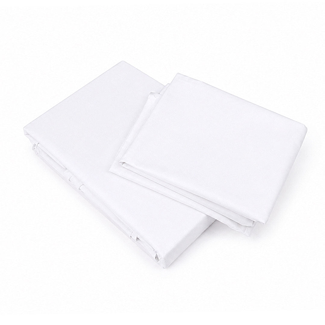 Prime Collection 300 TC Flat Sheet Set 3 180*270 W 2P/Case 50*70
