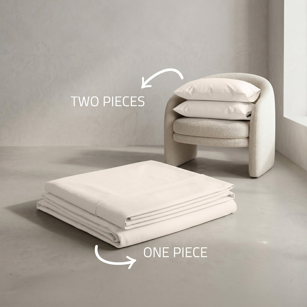 Prime Collection 300 TC Flat Sheet Set 3 240*270 W 2 P/Case 50*70