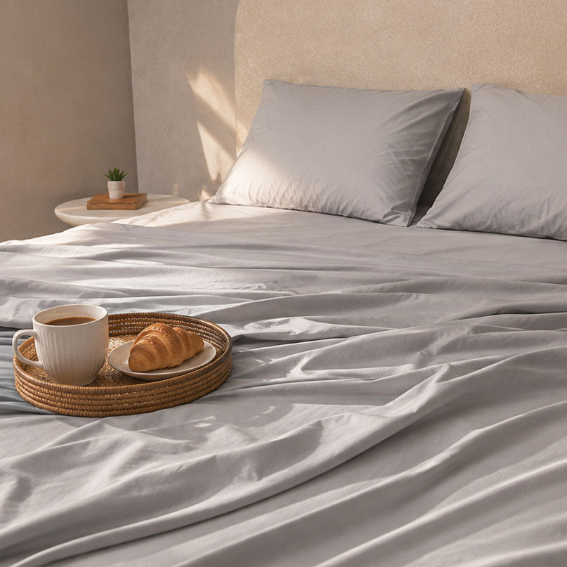 Prime Collection 300 TC Flat Sheet Set 3 240*270 W 2 P/Case 50*70
