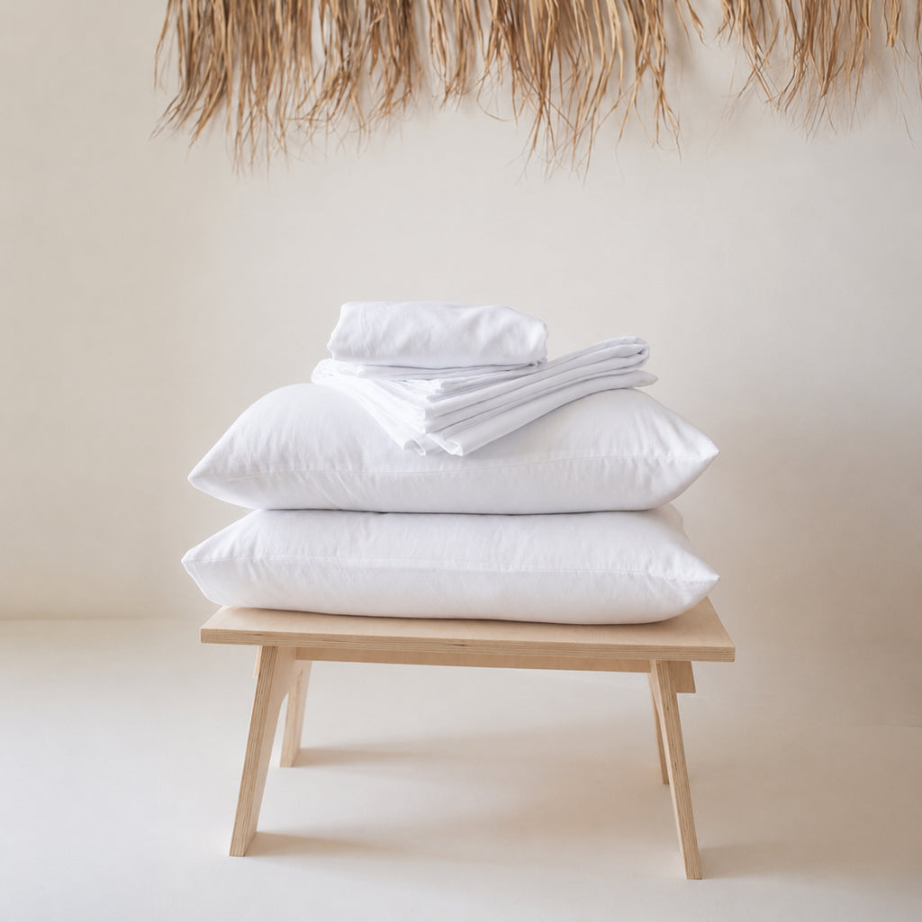 Prime Collection 300 TC Flat Sheet Set 3 240*270 W 2 P/Case 50*70