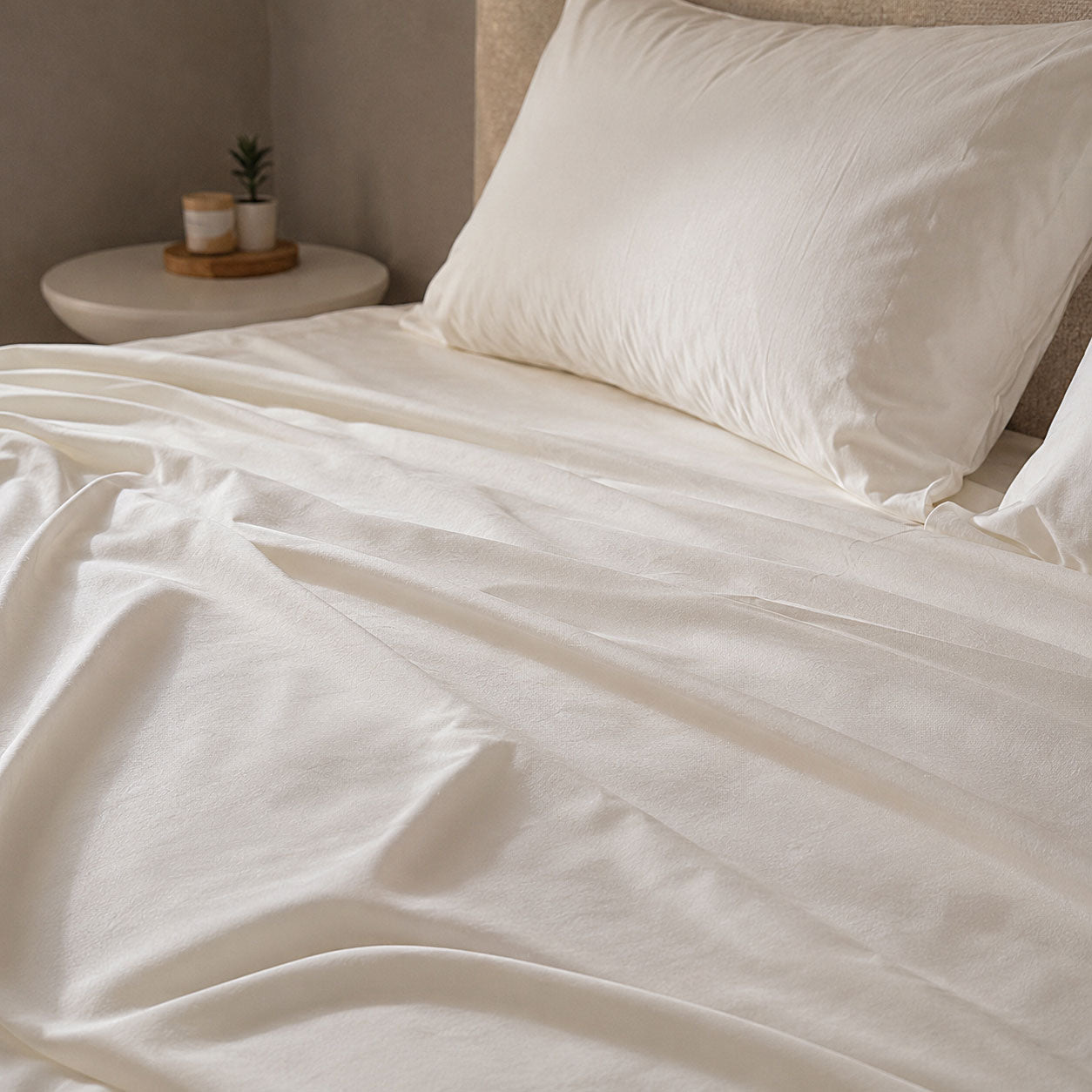 Prime Collection 300 TC Flat Sheet Set 3 240*270 W 2 P/Case 50*70