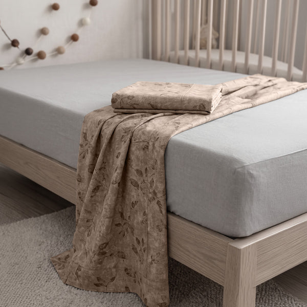 Single Flat Sheet Set 3 PCS. 180x240CM.+2 Pillow Cases -1007