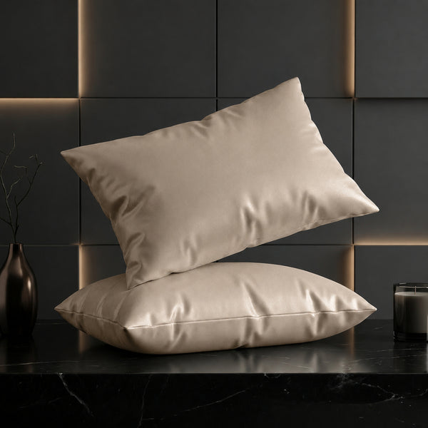 Hotel section 600 TC plain Pillow Case Set 2 50*70