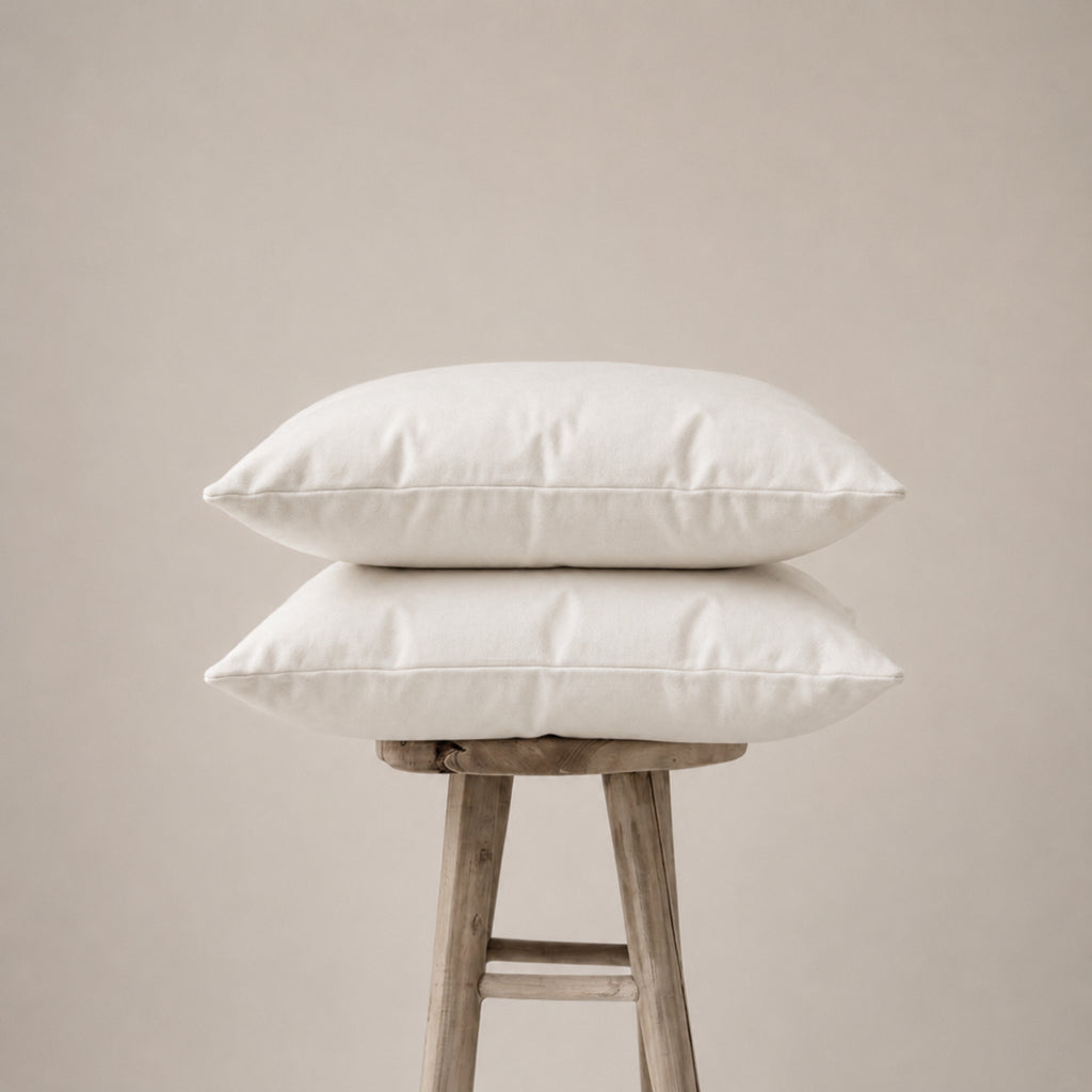 Hotel section 600 TC plain Pillow Case Set 2 50*70