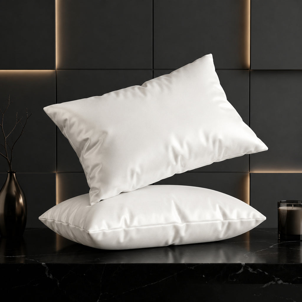 Hotel section 600 TC plain Pillow Case Set 2 50*70