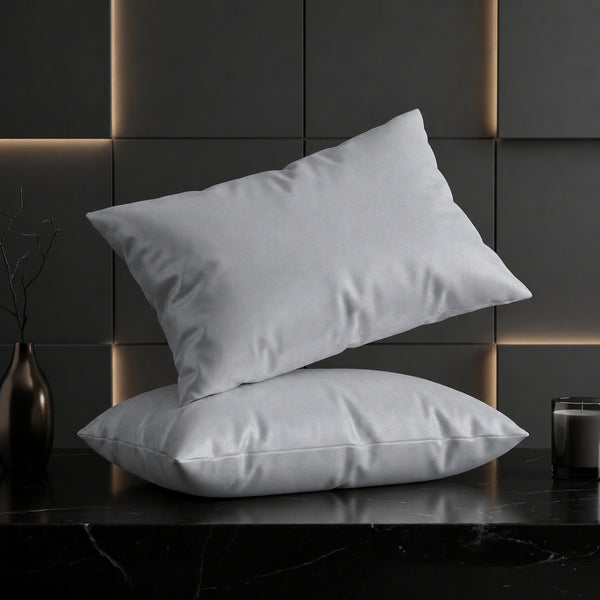 Hotel section 600 TC plain Pillow Case Set 2 50*70