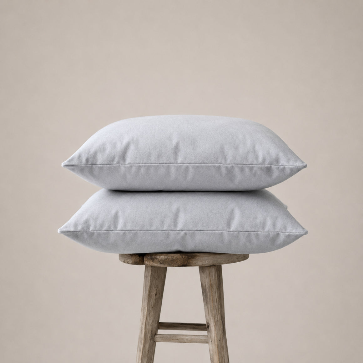 Hotel section 600 TC plain Pillow Case Set 2 50*70