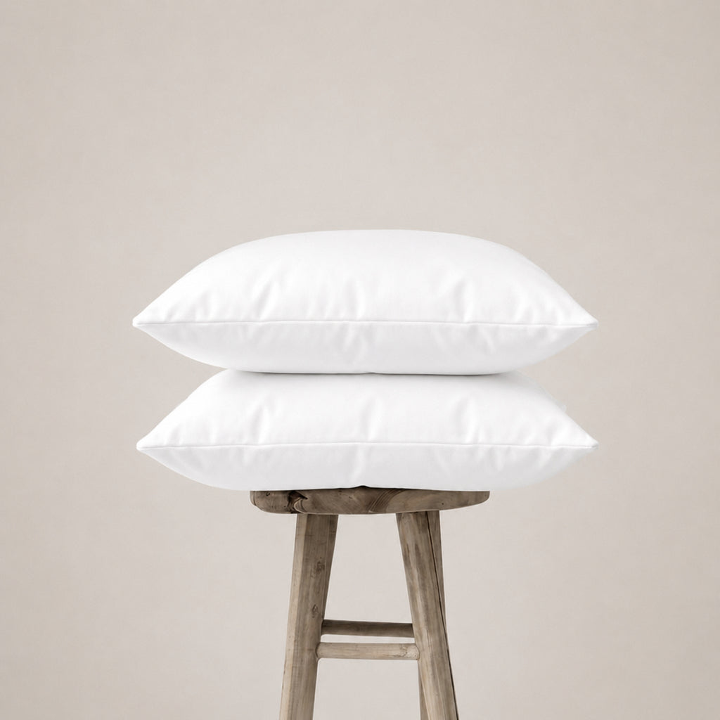 Hotel section 600 TC plain Pillow Case Set 2 50*70