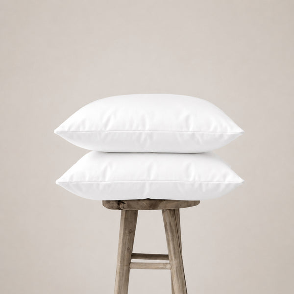 Hotel section 600 TC plain Pillow Case Set 2 50*70