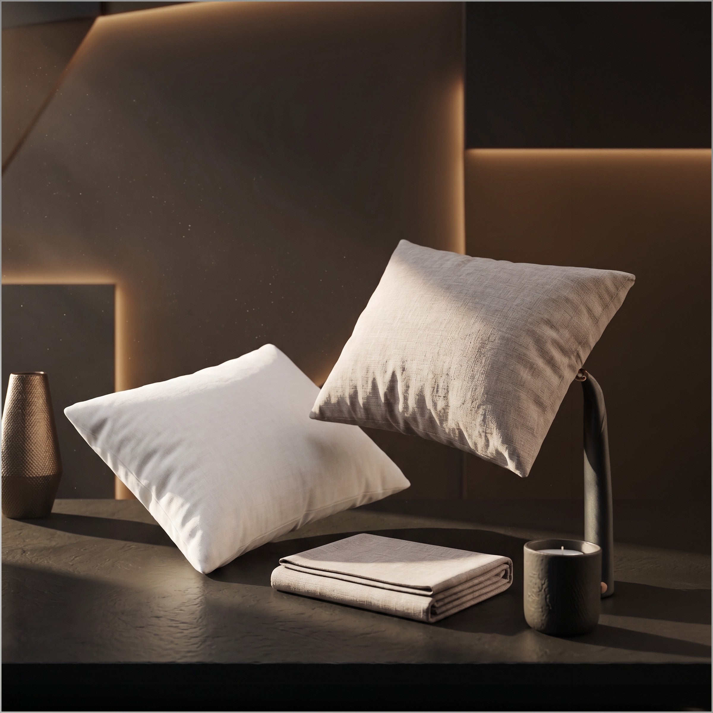 Pillow Cases pack of 2 size 50x70cm -1004