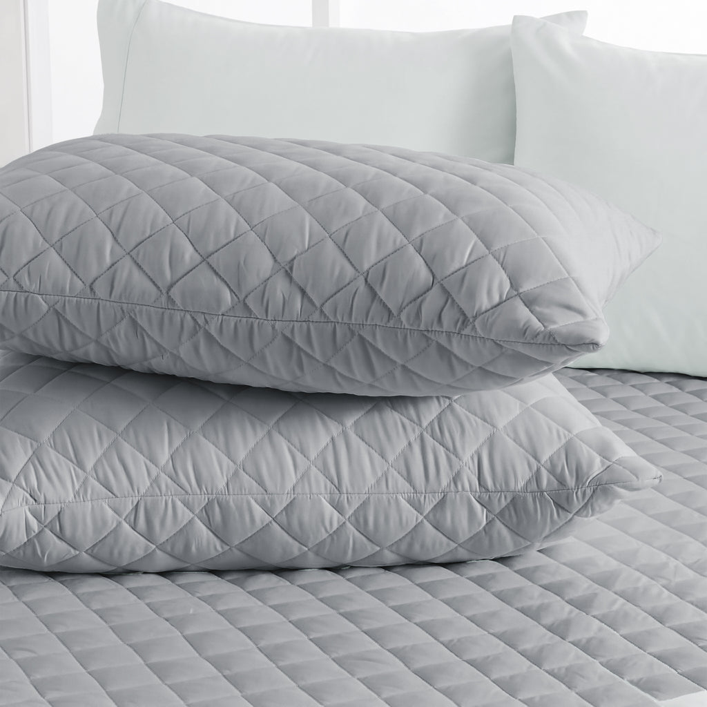 Tencel King Quilted Set 3 PCS. 240x260CM.+2 Pillow Cases