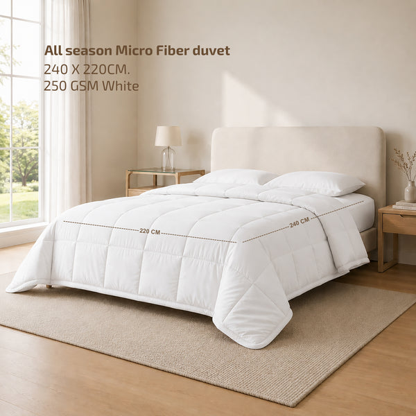 All season Micro Fiber duvet 240 X 220 250 GSM