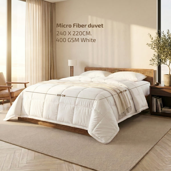 Micro Fiber duvet 240 X 220 400 GSM