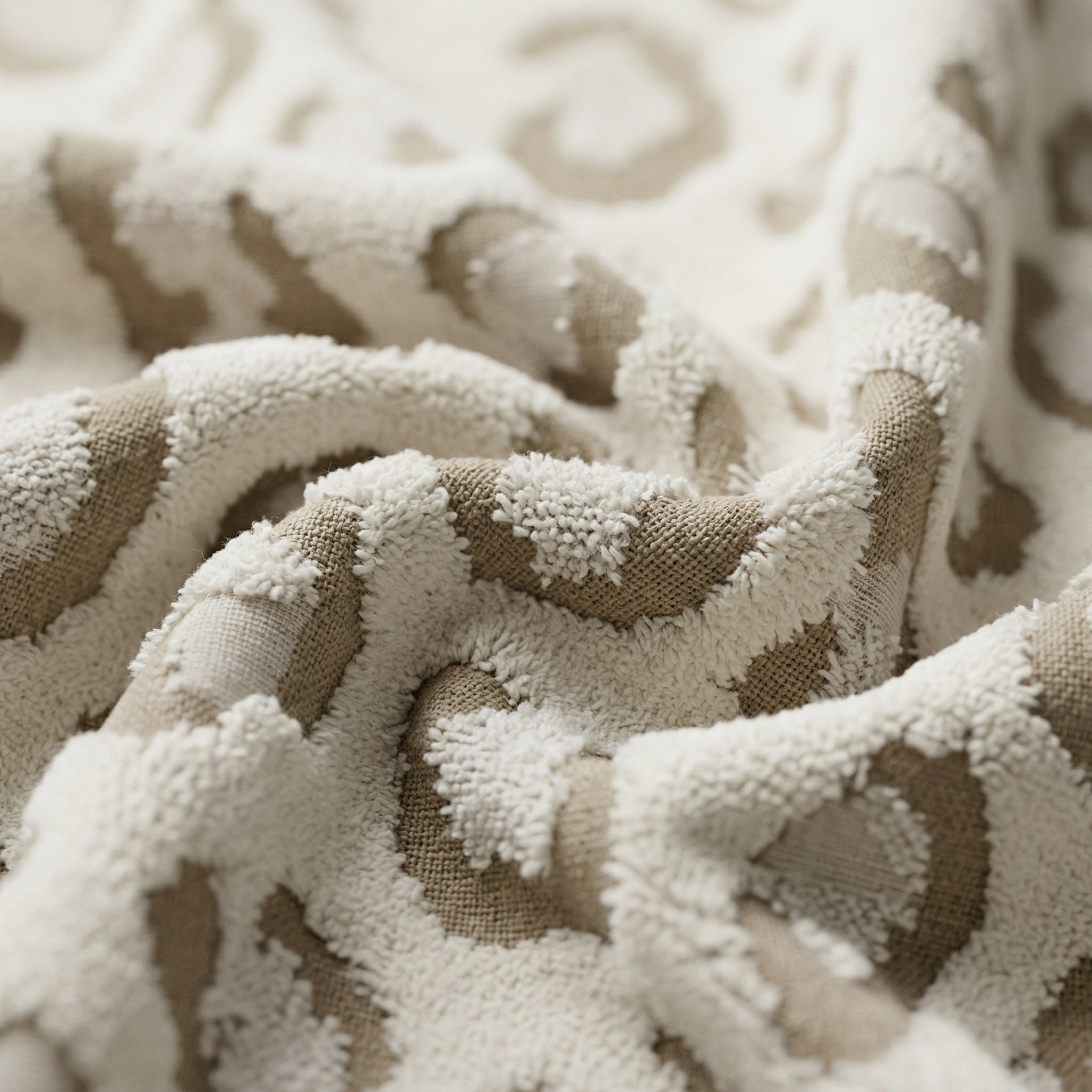 Leo Upholstery Bouclé Linen Fabric