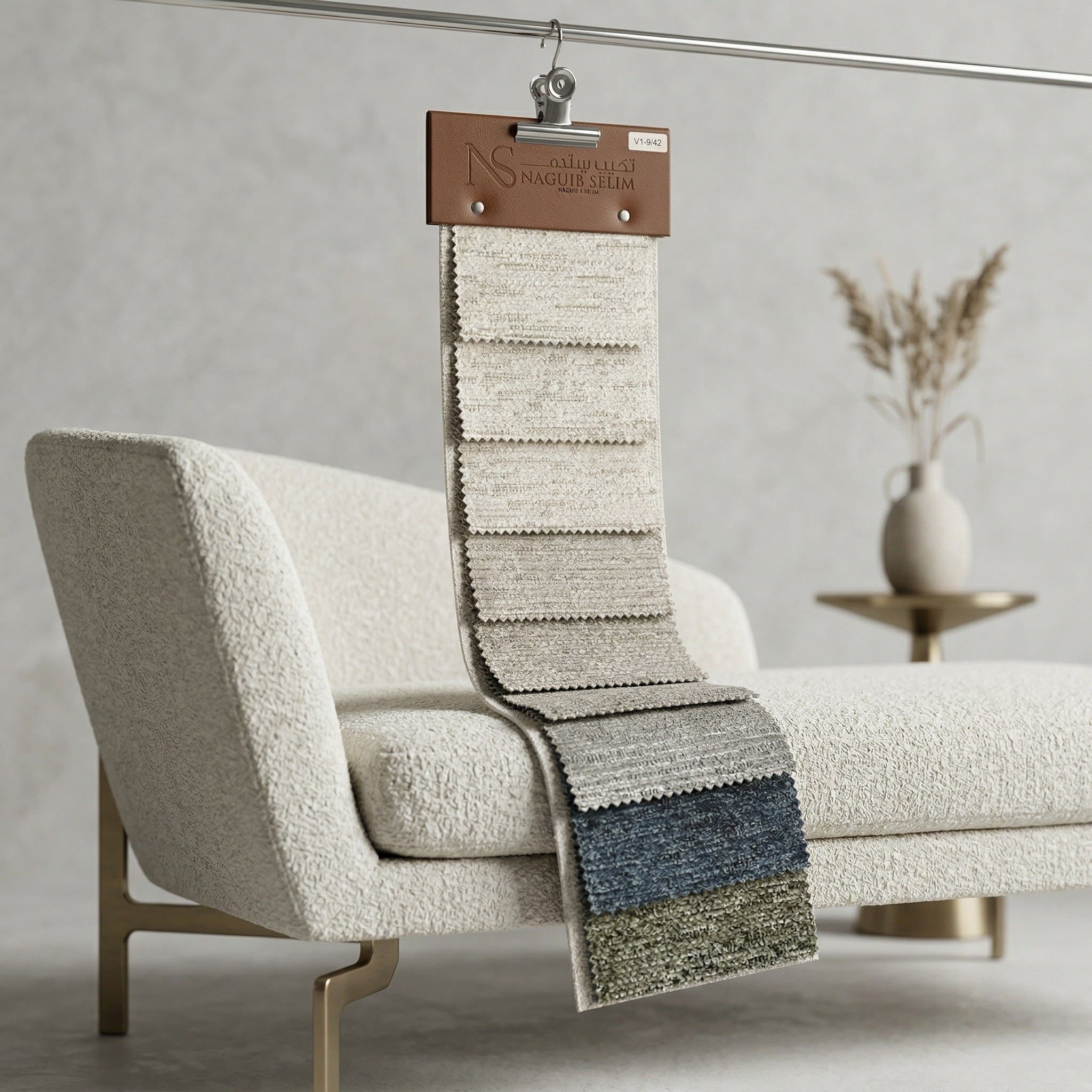 Scar Upholstery Jacquard Chenille Fabric