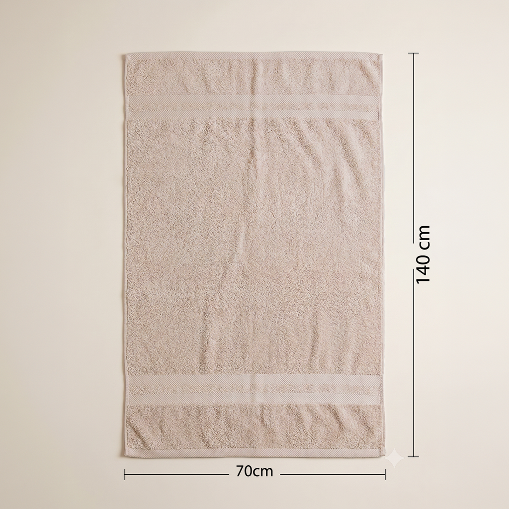 فوطة حمام قطن كلاسيك 600 جم – 70×140 سم