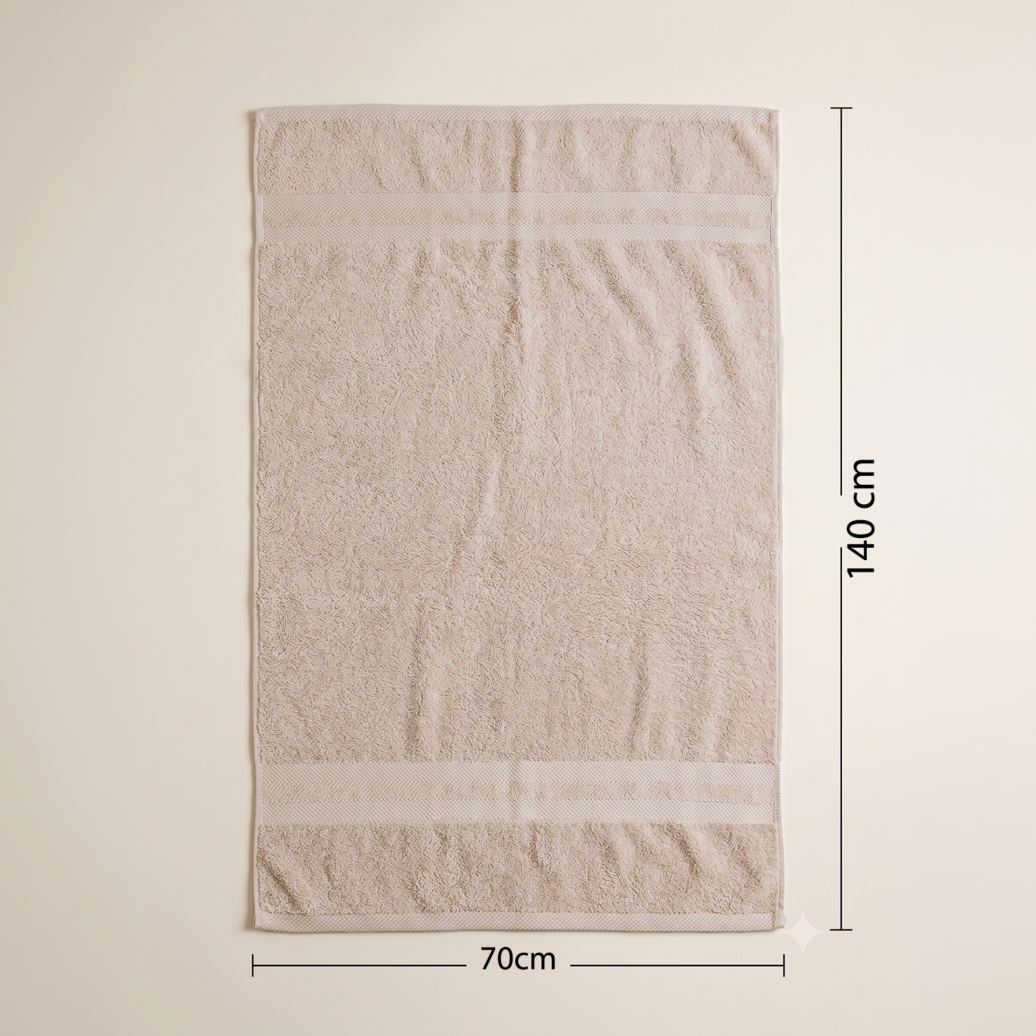 فوطة حمام قطن كلاسيك 600 جم – 70×140 سم