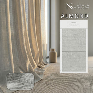 قماش ستائر كتان ALMOND 