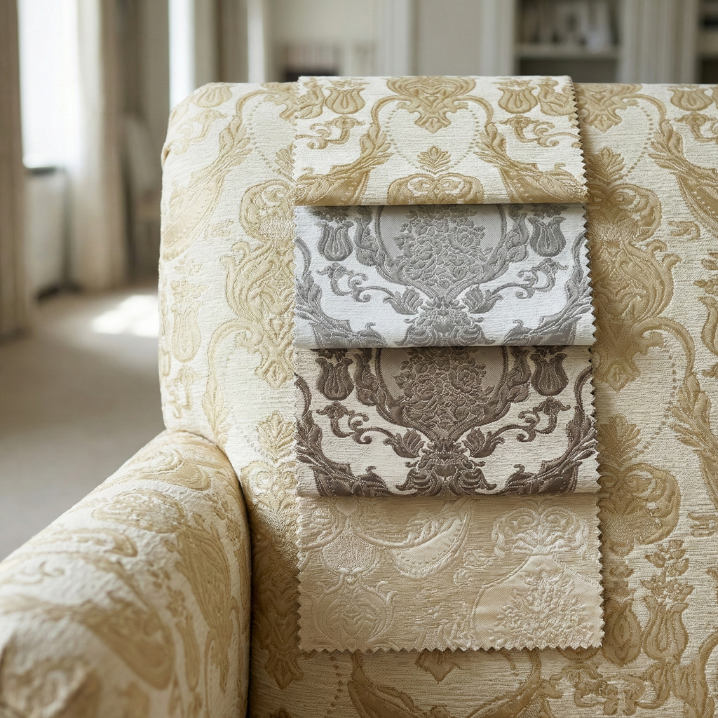 J-14568 Upholstery  Silk Fabric