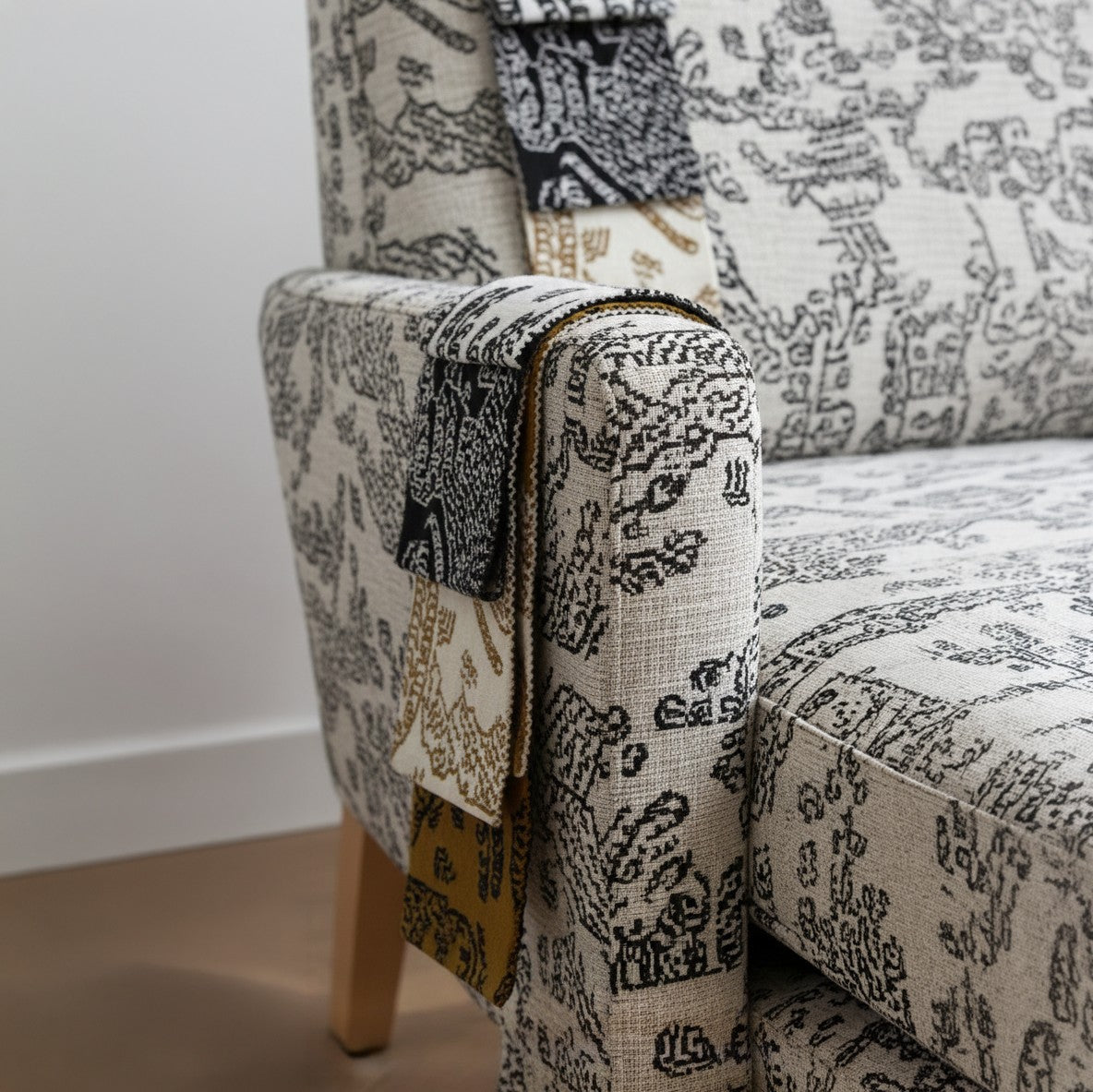 TIGER Upholstery Linen Fabric