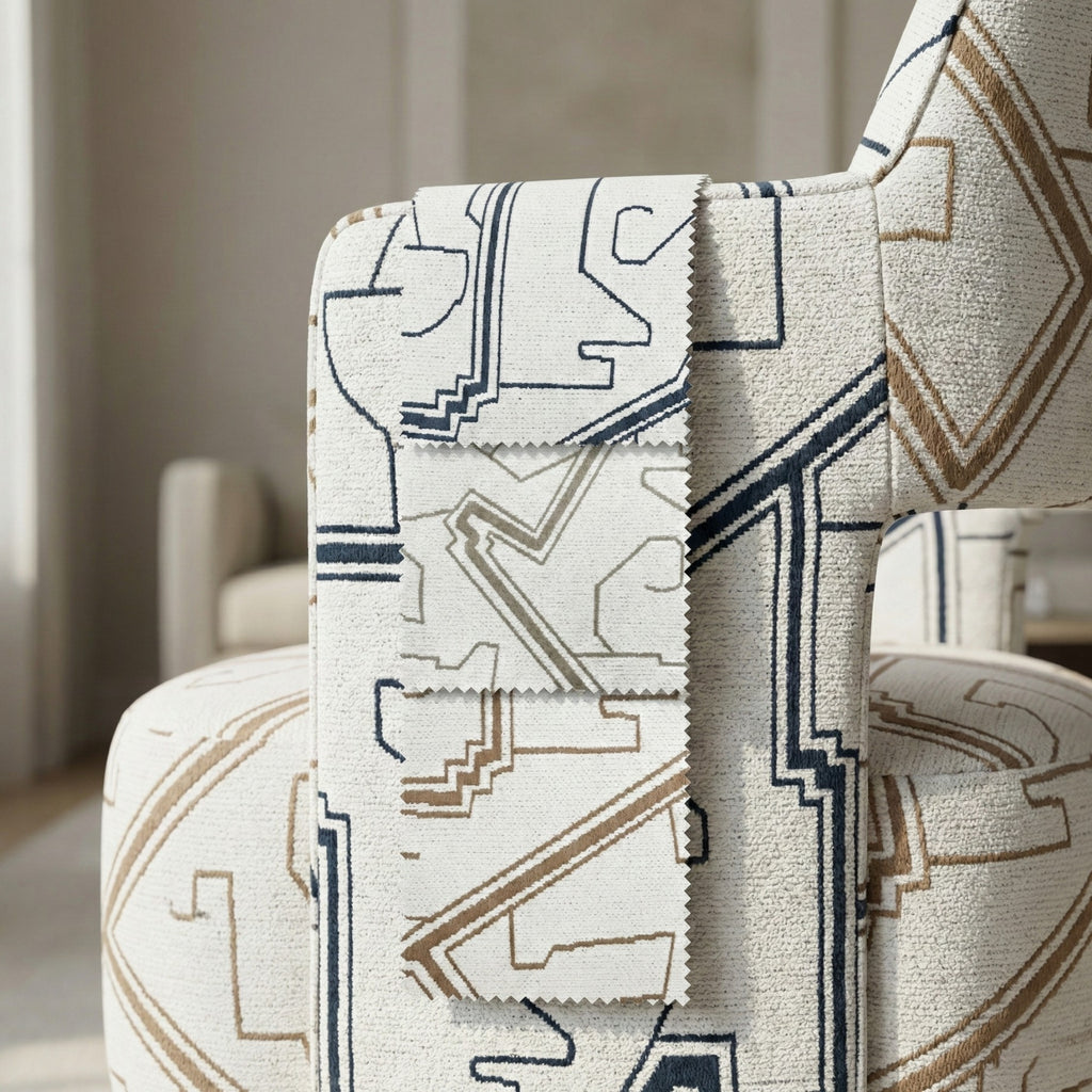 Escava Upholstery Linen Fabric