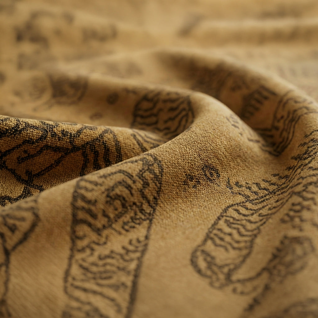 TIGER Upholstery Linen Fabric