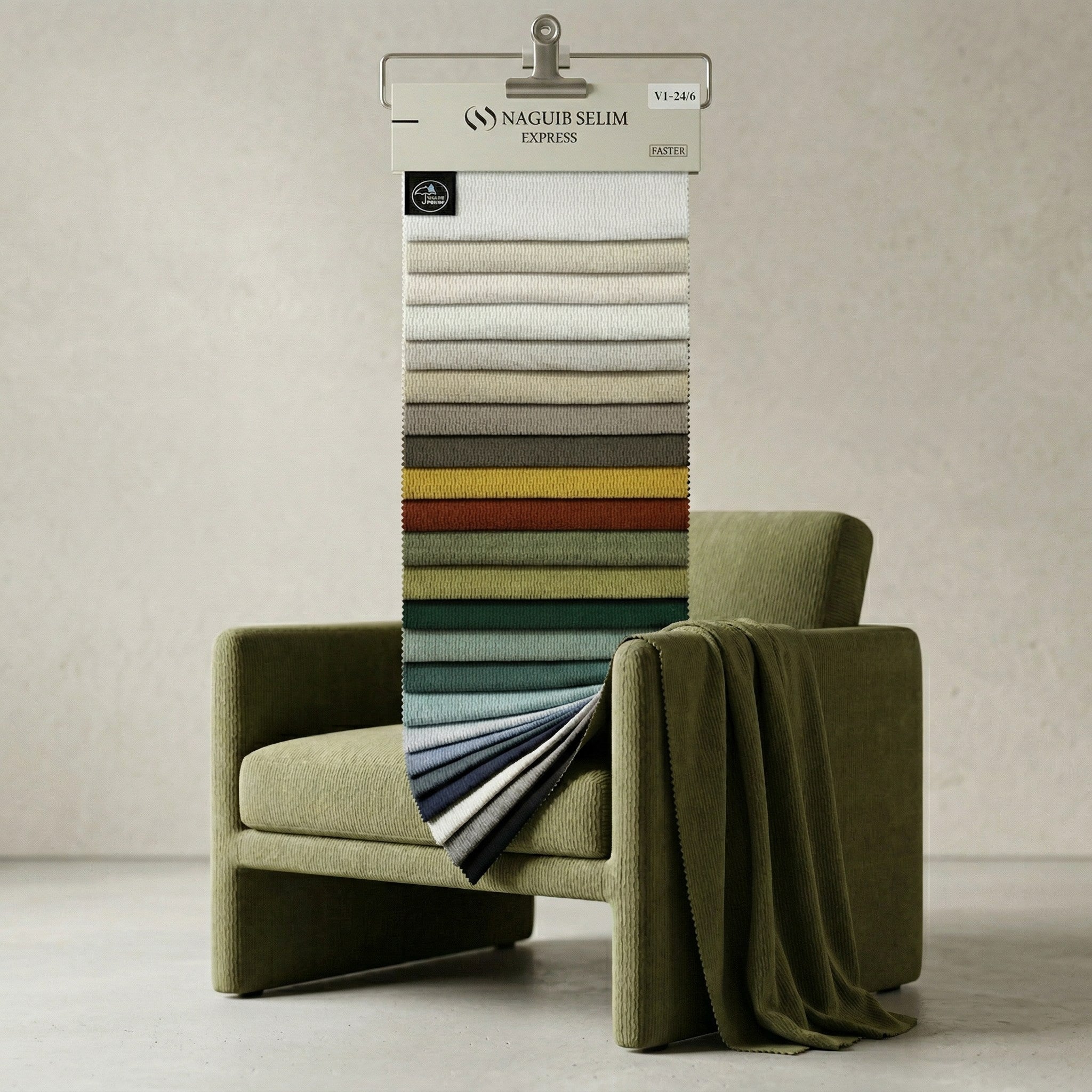 Faster Upholstery Jacquard Linen Fabric