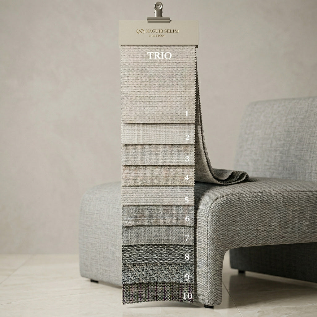 Trio D Upholstery Linen Fabric