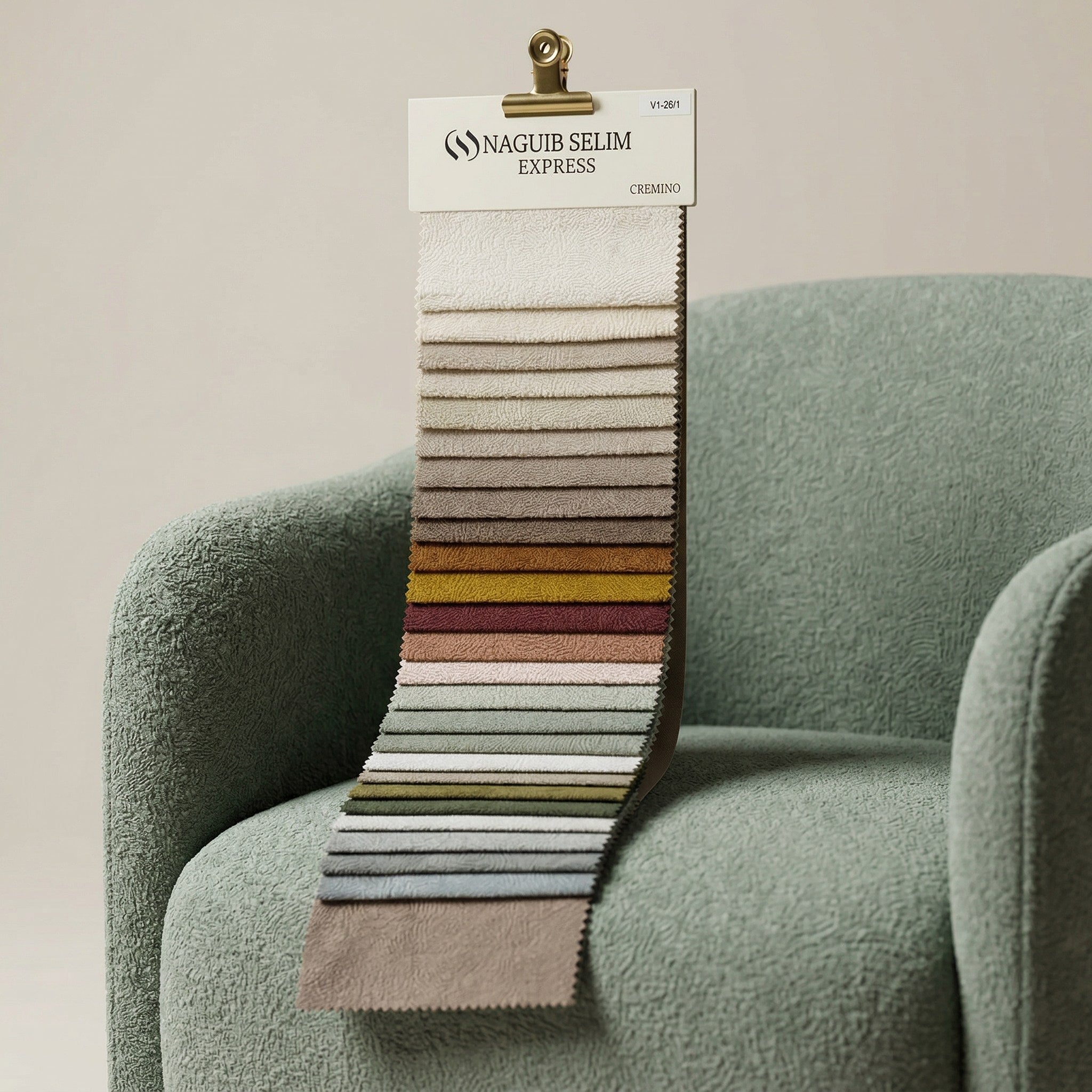 Cremino Upholstery Linen Fabric