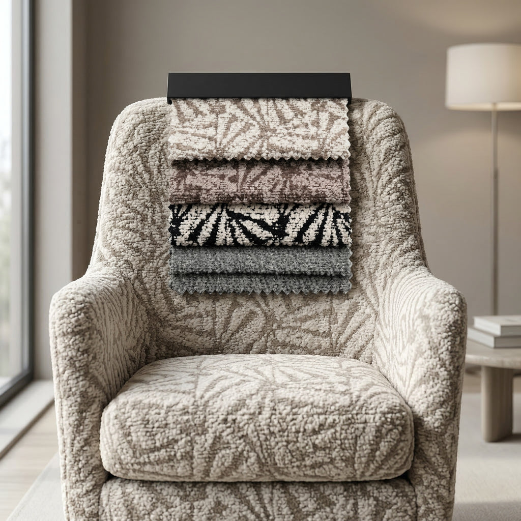 FLUFFY A  Upholstery Linen Fabric