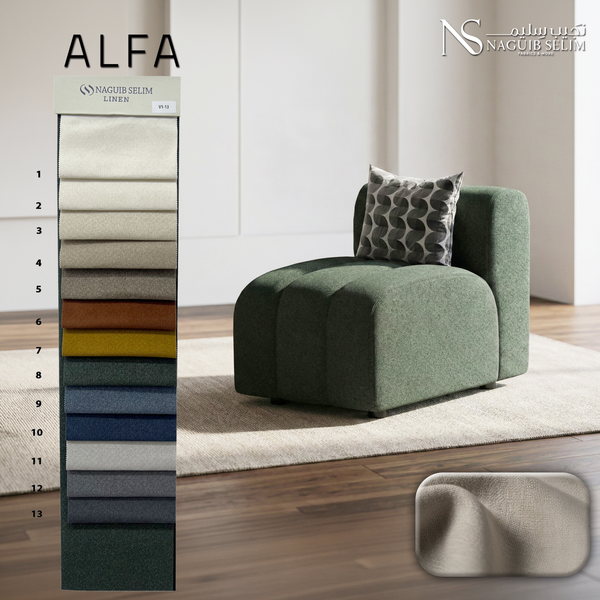 Alfa Upholstery Suede Fabric