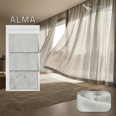 قماش ستائر كتان ALMA 