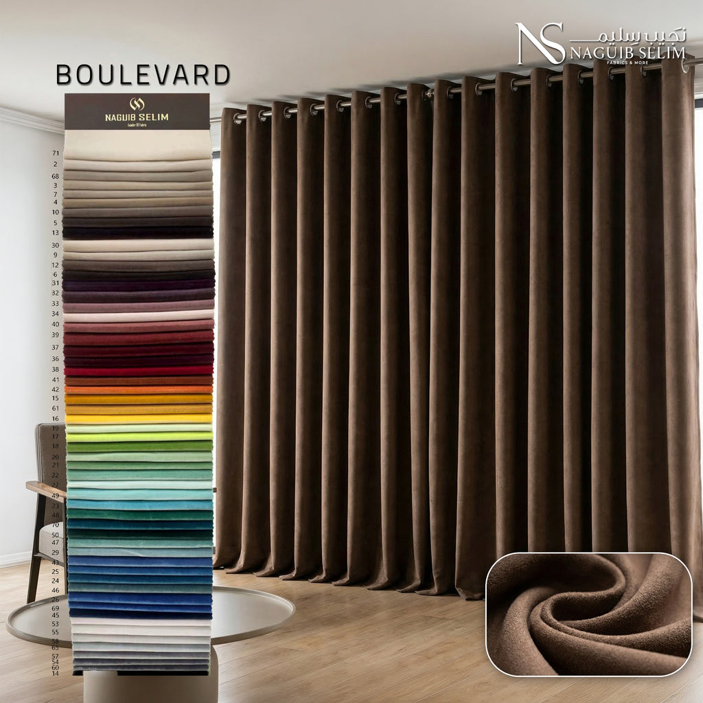 Boulivard Velvet Heavy Curtain