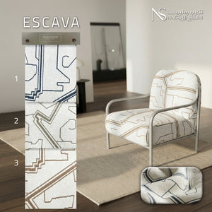 قماش كتان للتنجيد Escava 