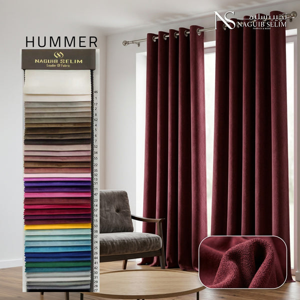 HUMMER Velvet Curtain