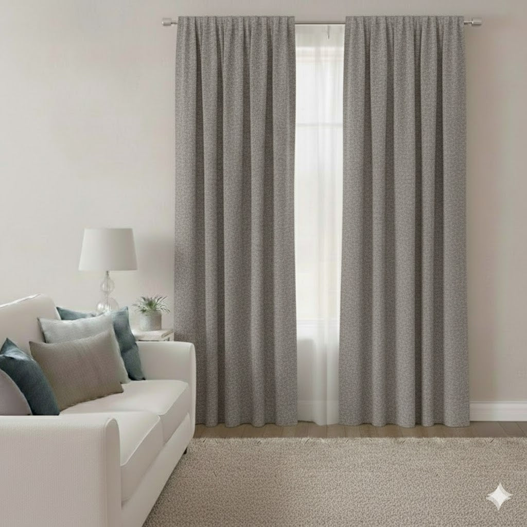 Skye Textured Linen Curtains