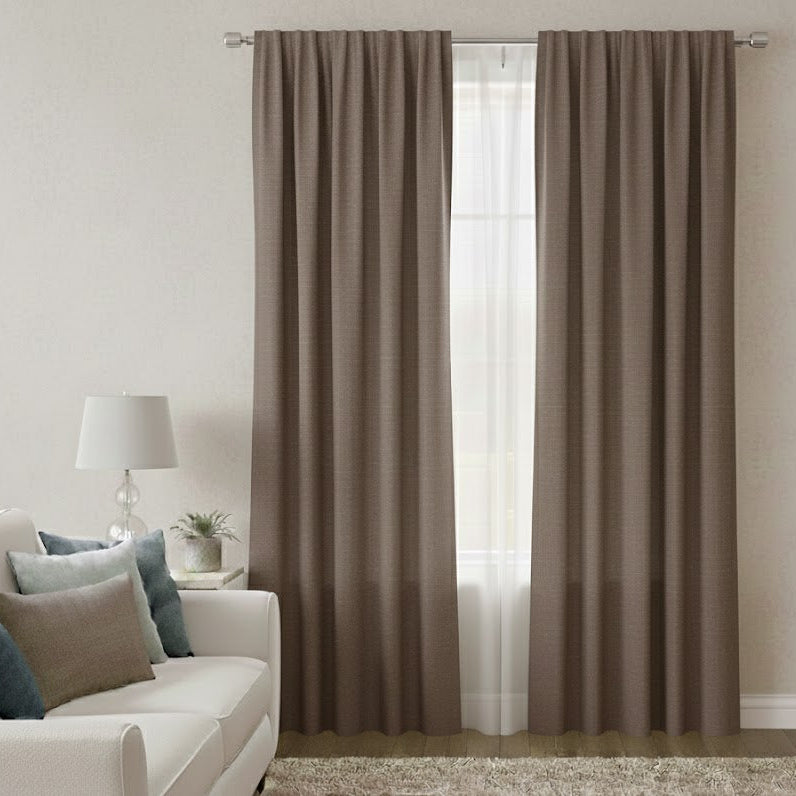 Skye Textured Linen Curtains