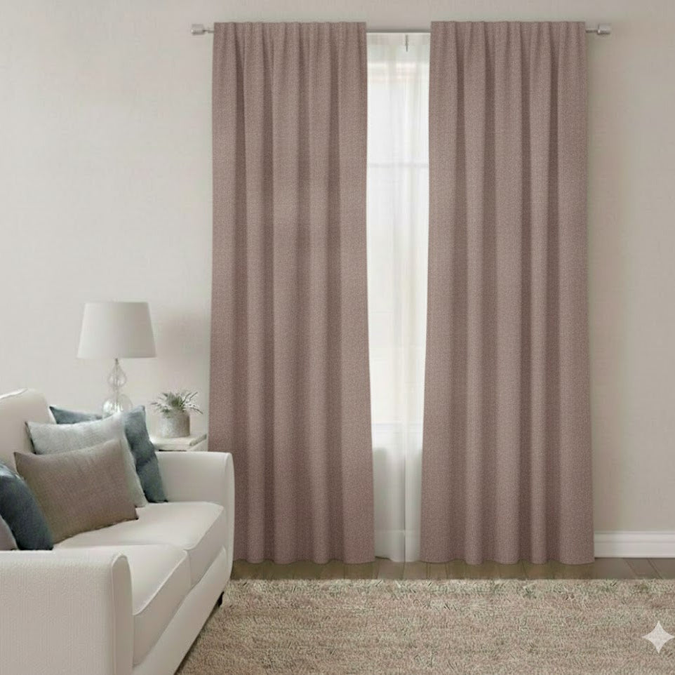 Skye Textured Linen Curtains