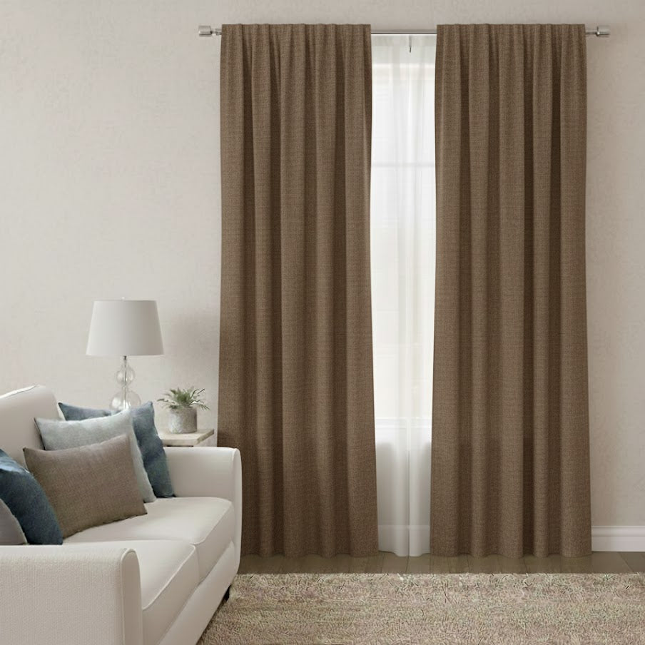 Skye Textured Linen Curtains