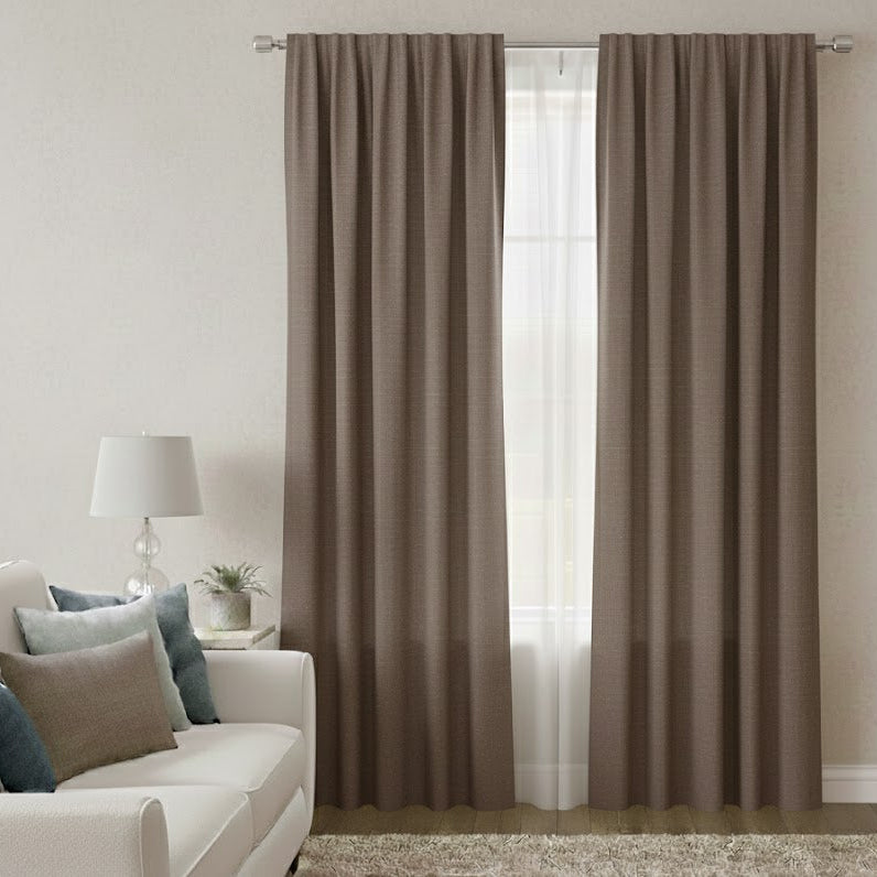 Skye Textured Linen Curtains