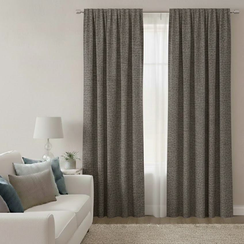 Skye Textured Linen Curtains
