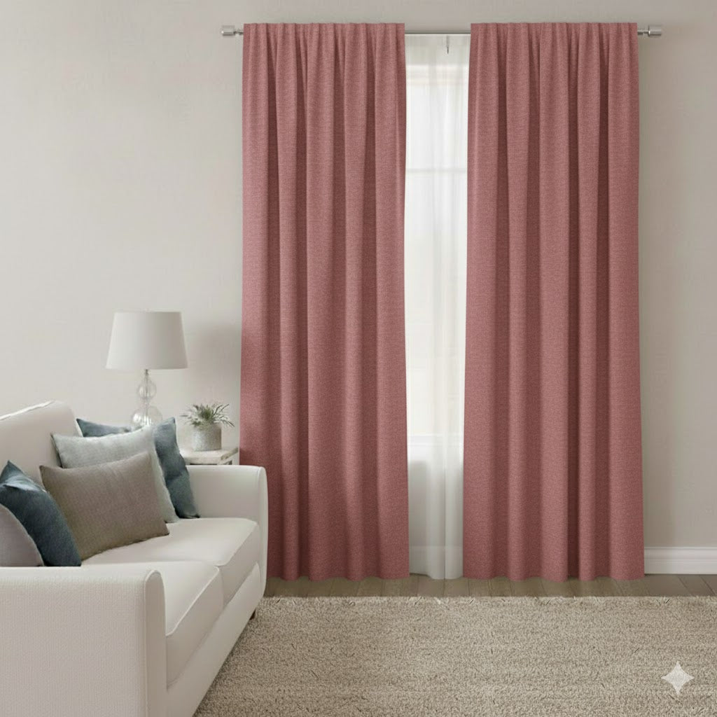 Skye Textured Linen Curtains