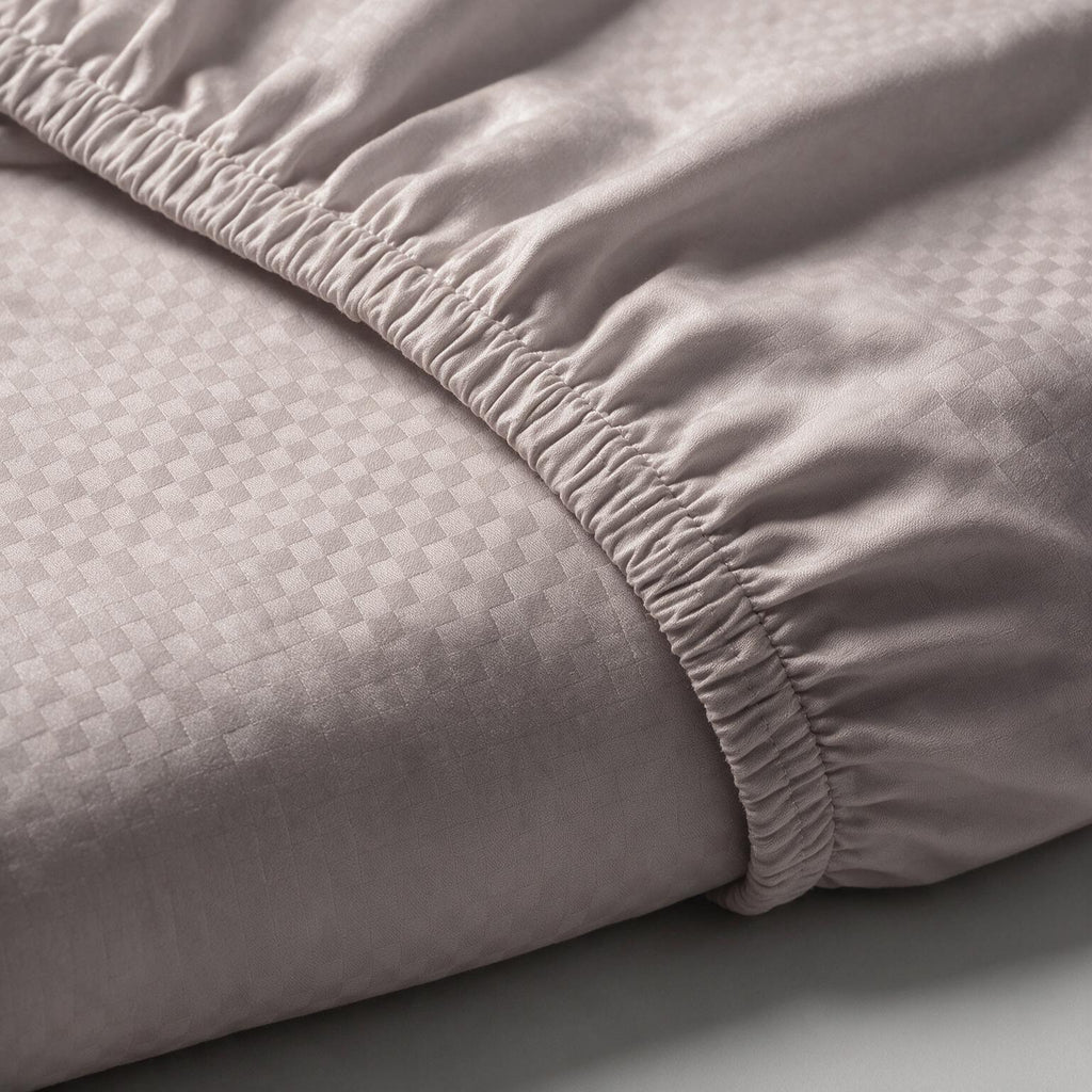 Embossed Fitted Sheet Set 2 120*200+35 W 1 P/Case 50*70