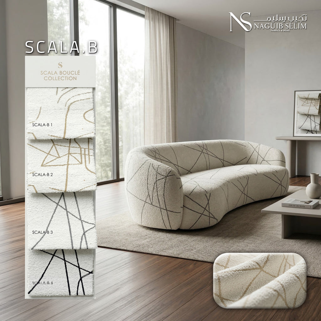 SCALA-B Upholstery Linen Fabric