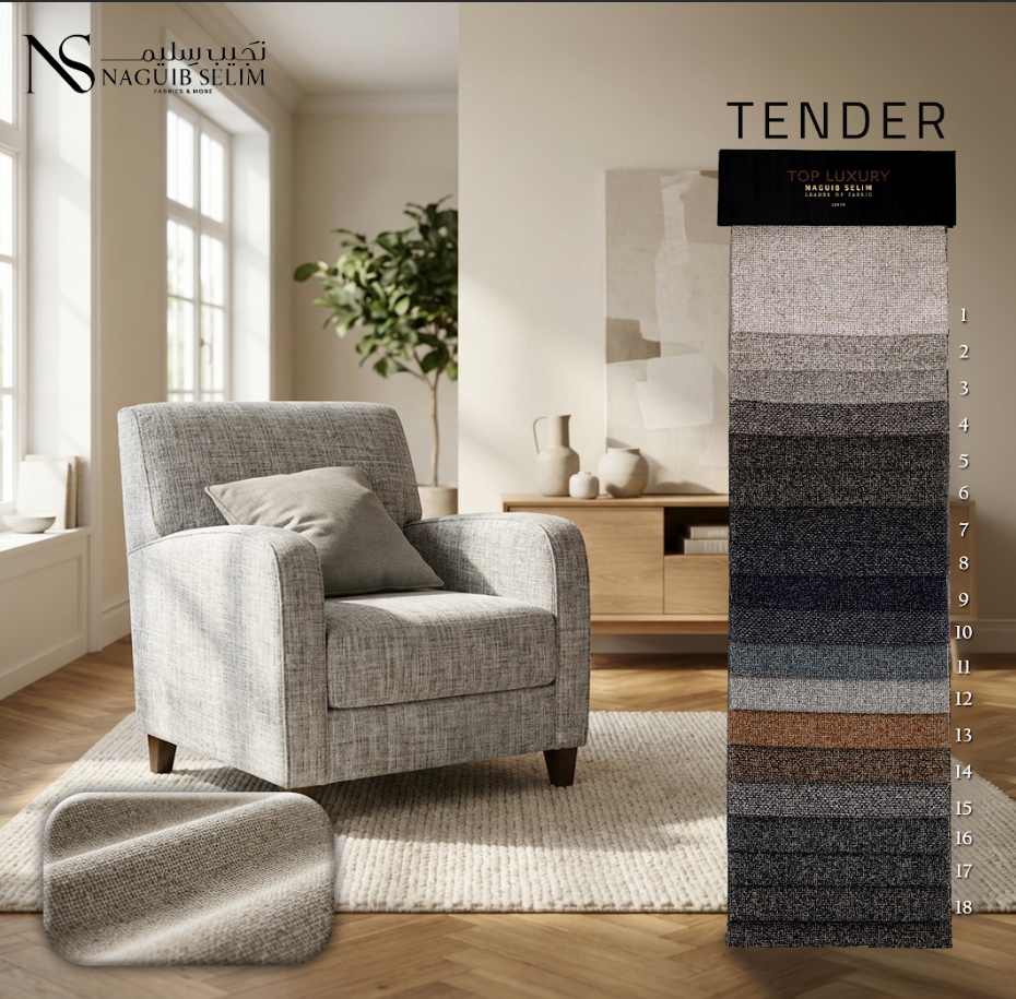 Tender Upholstery Linen Fabric