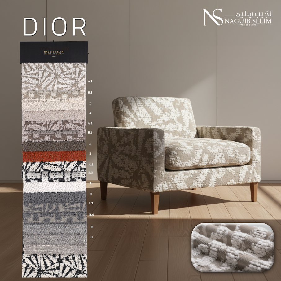 Fluffy Upholstery Linen Fabric