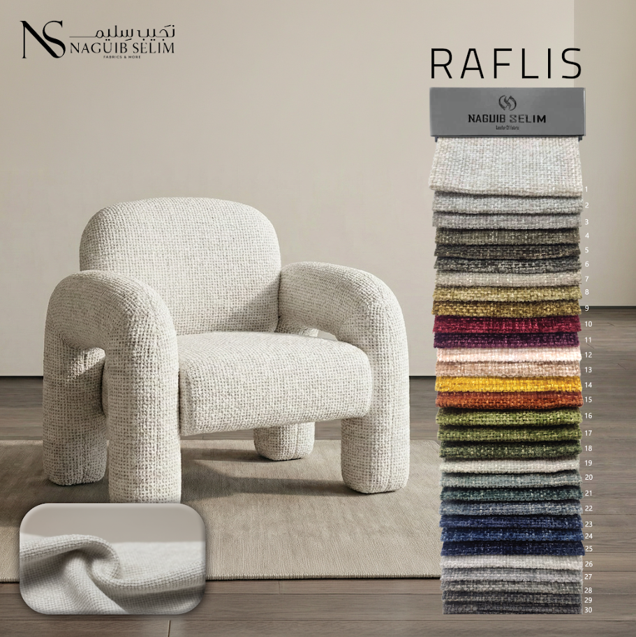 Raflis Upholstery Linen Fabric