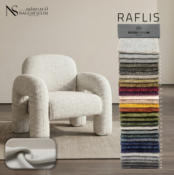 Raflis Upholstery Linen Fabric